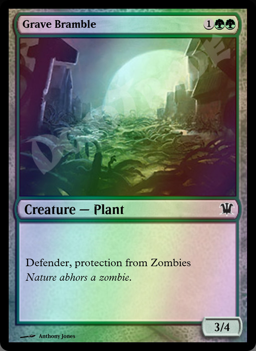 Grave Bramble FOIL