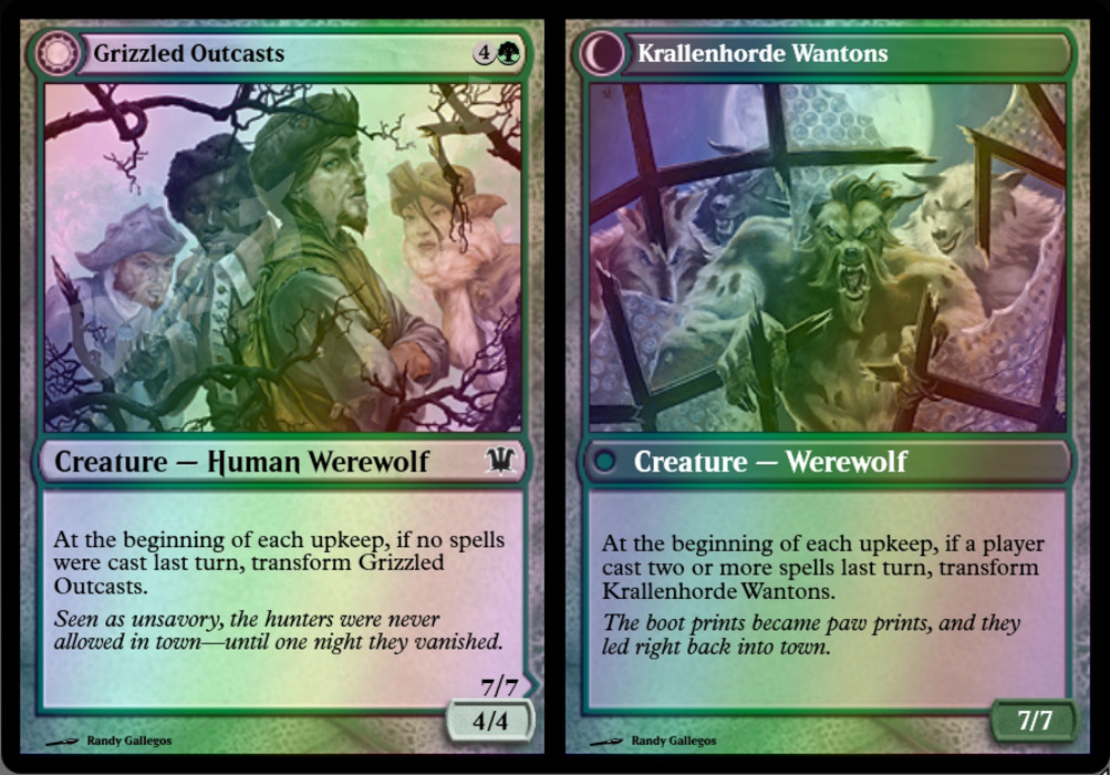 Grizzled Outcasts FOIL