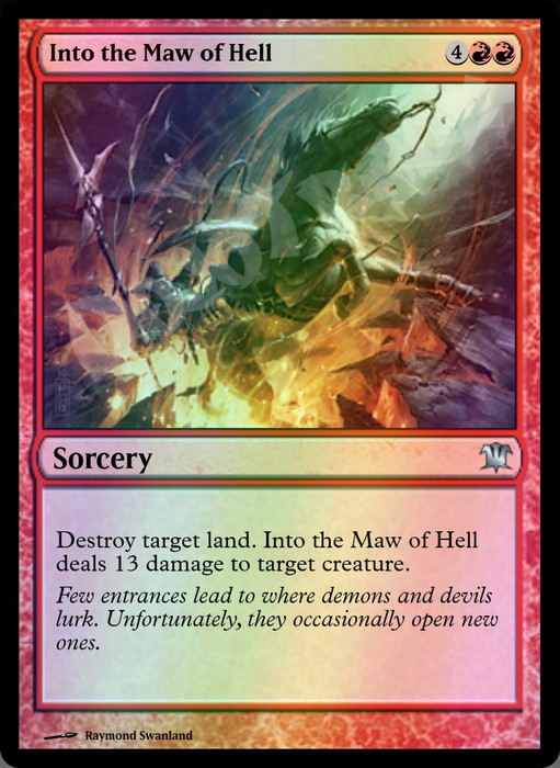 Into the Maw of Hell FOIL