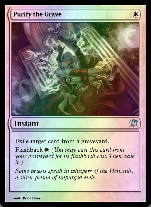 Purify the Grave FOIL