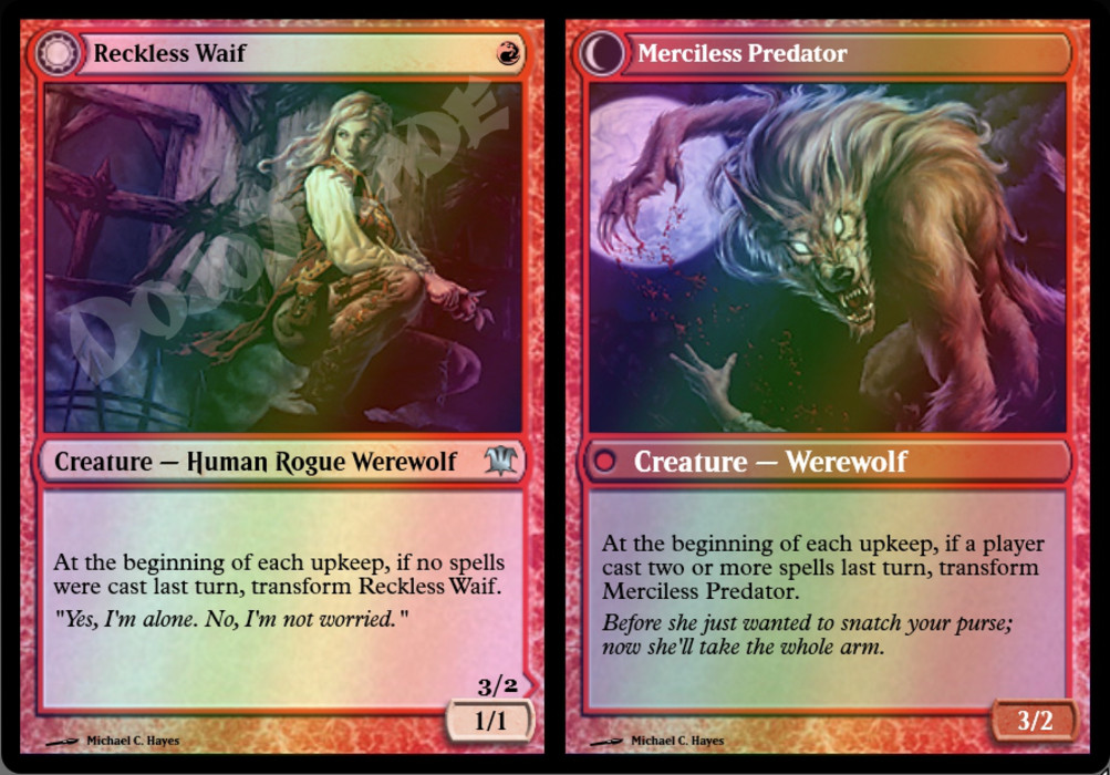 Reckless Waif FOIL