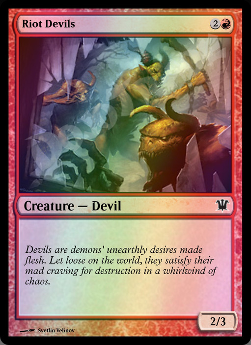 Riot Devils FOIL