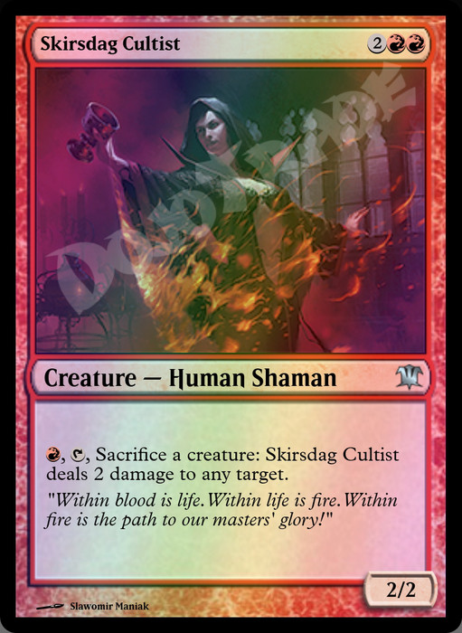 Skirsdag Cultist FOIL