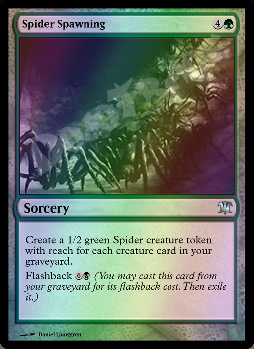 Spider Spawning FOIL