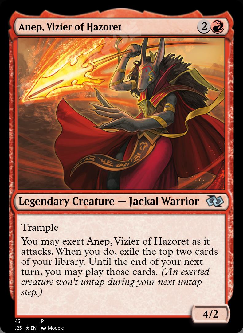 Anep, Vizier of Hazoret FOIL