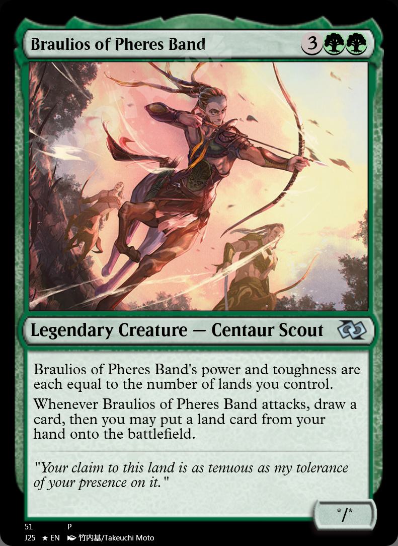 Braulios of Pheres Band FOIL