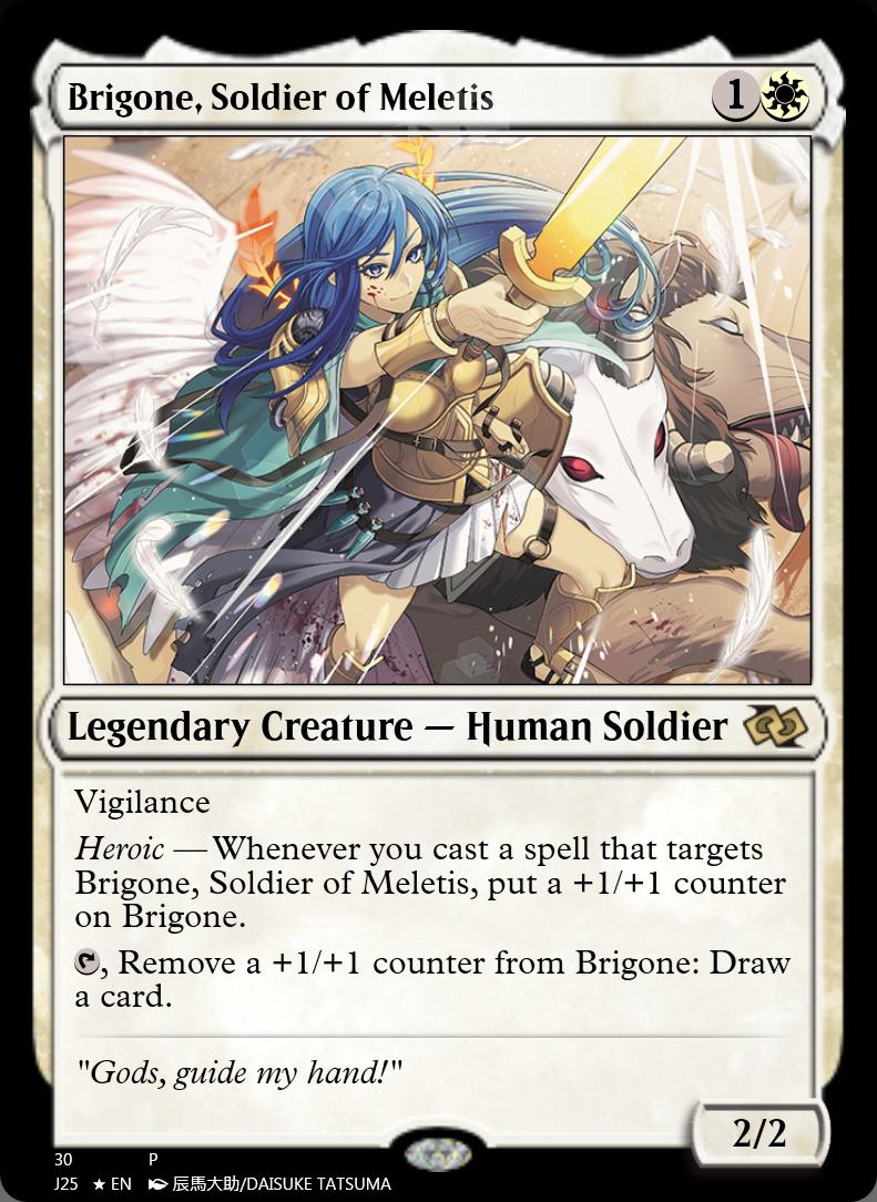 Brigone, Soldier of Meletis FOIL