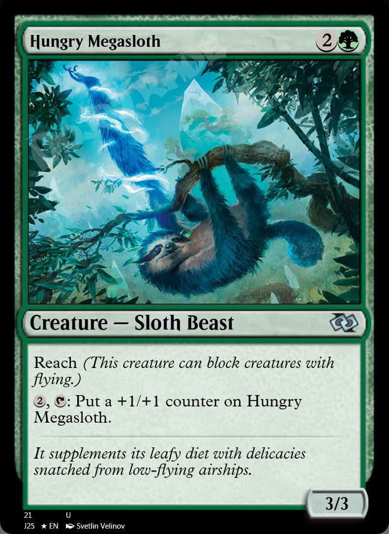 Hungry Megasloth FOIL