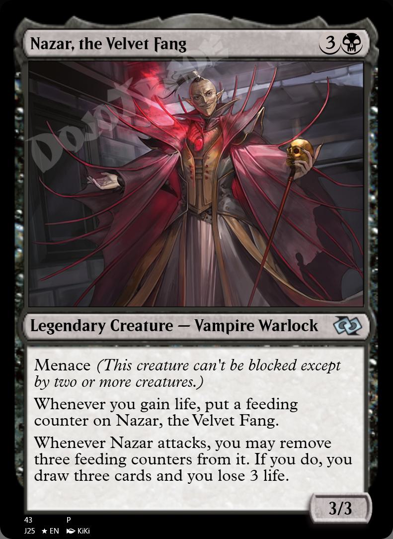 Nazar, the Velvet Fang FOIL