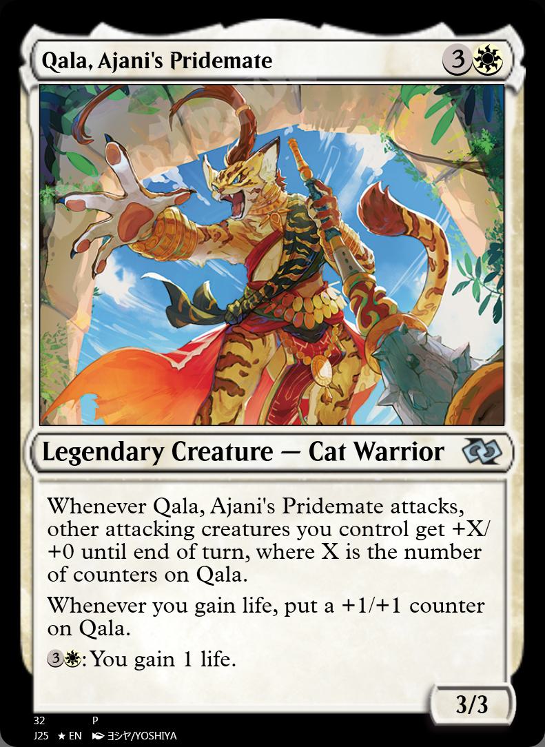 Qala, Ajani's Pridemate FOIL