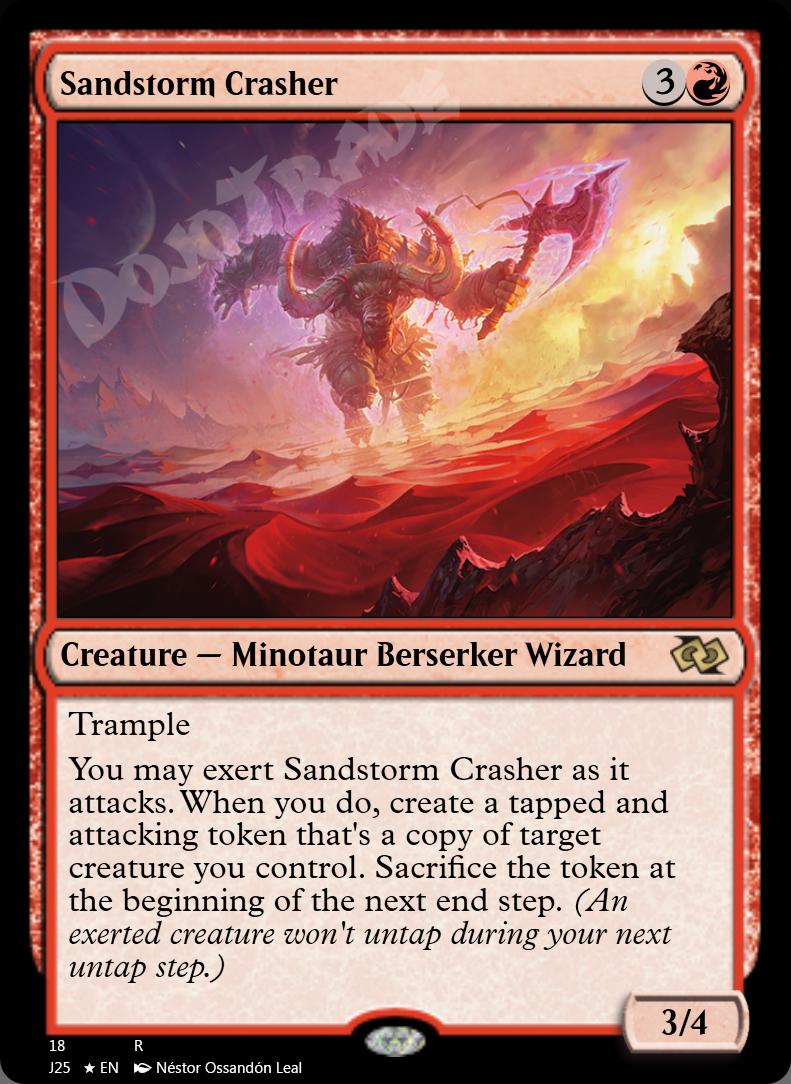 Sandstorm Crasher FOIL