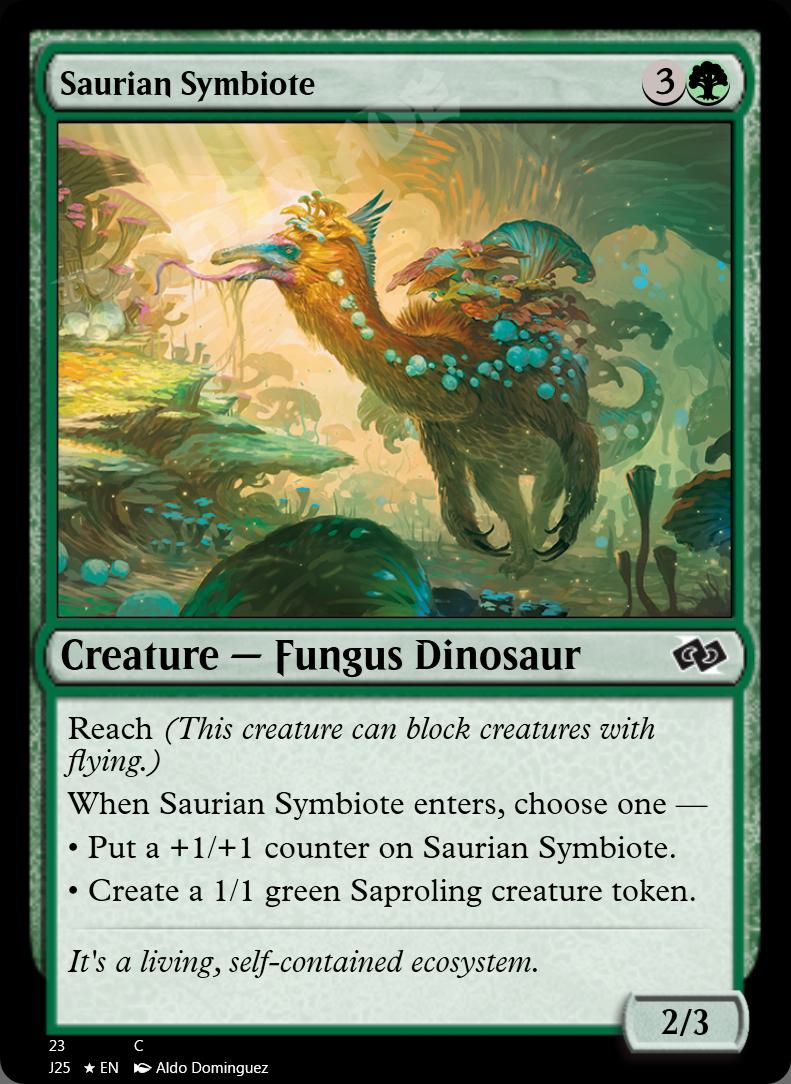 Saurian Symbiote FOIL