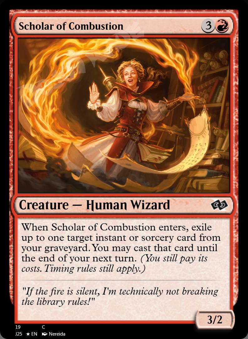 Scholar of Combustion FOIL