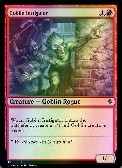 Goblin Instigator FOIL