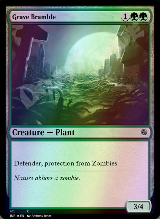 Grave Bramble FOIL