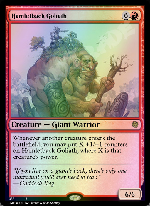 Hamletback Goliath FOIL