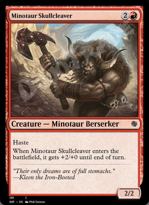 Minotaur Skullcleaver