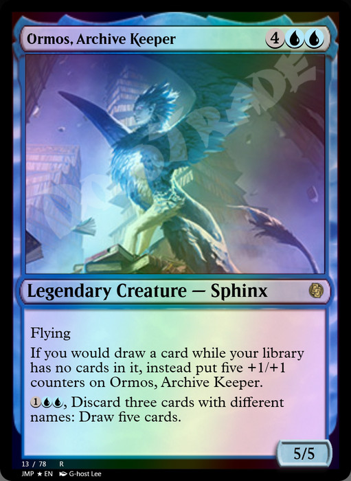 Ormos, Archive Keeper FOIL