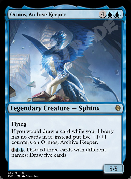 Ormos, Archive Keeper