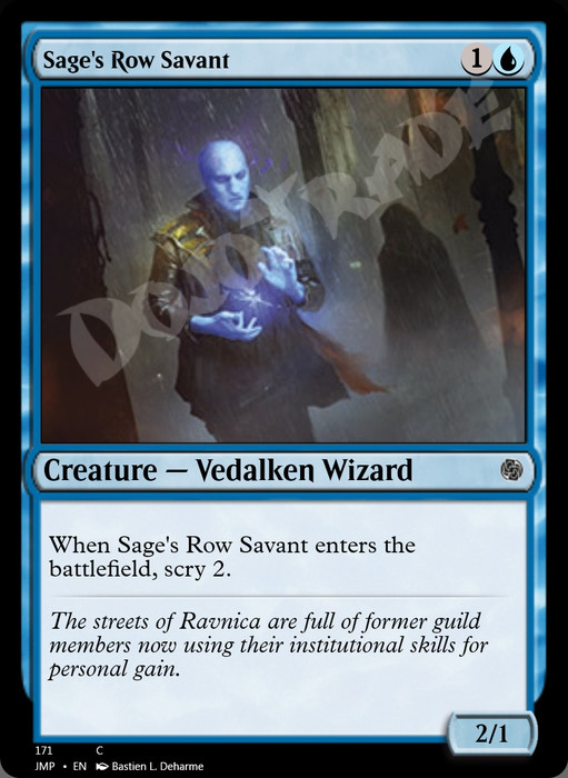 Sage's Row Savant