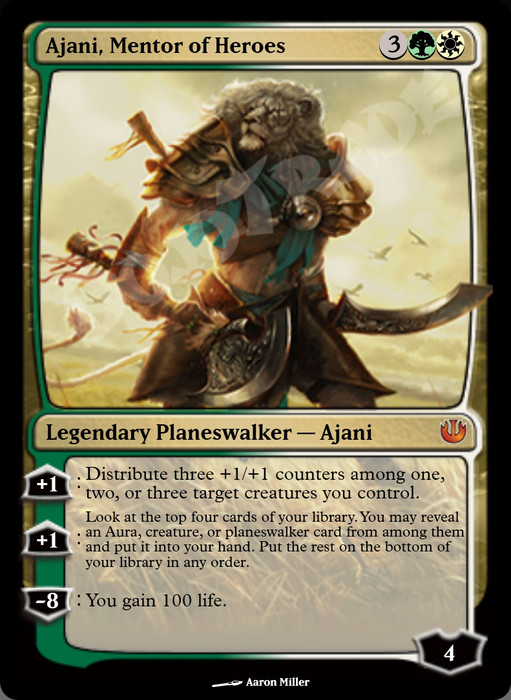 Ajani, Mentor of Heroes