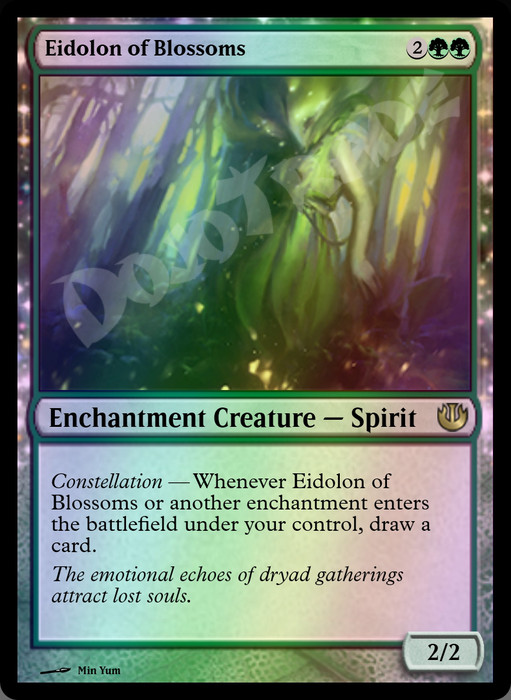 Eidolon of Blossoms FOIL