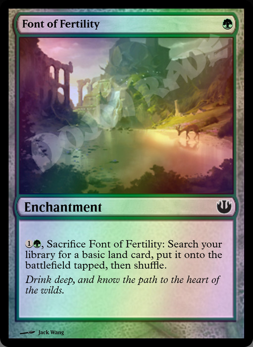 Font of Fertility FOIL