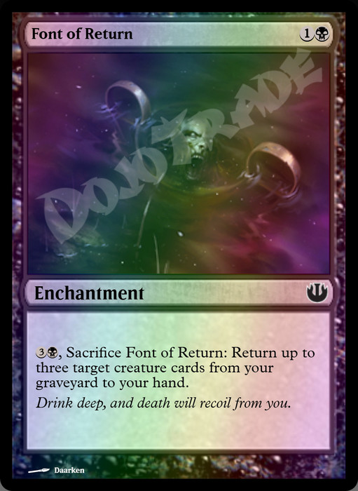 Font of Return FOIL