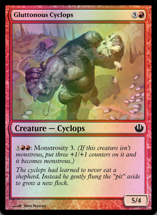 Gluttonous Cyclops FOIL