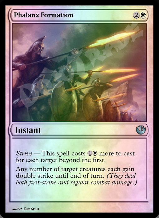 Phalanx Formation FOIL