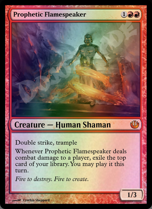 Prophetic Flamespeaker FOIL