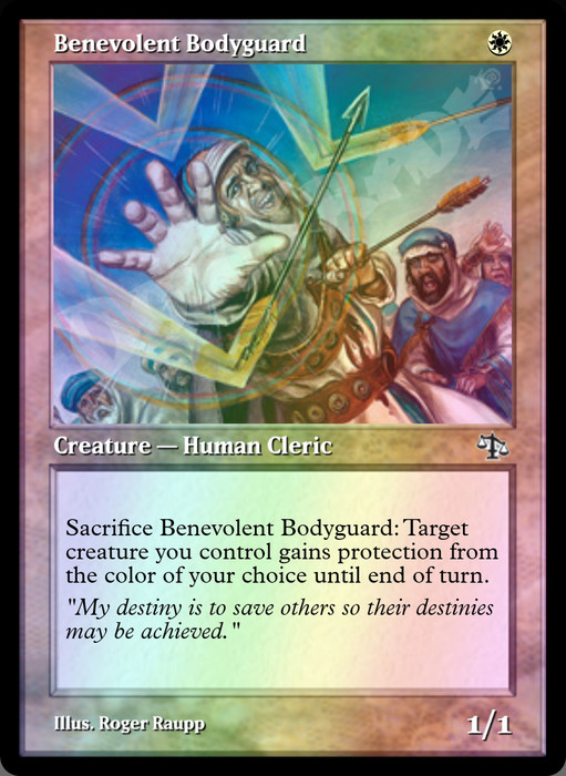 Benevolent Bodyguard FOIL