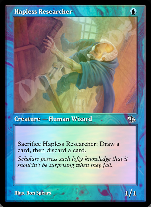 Hapless Researcher FOIL