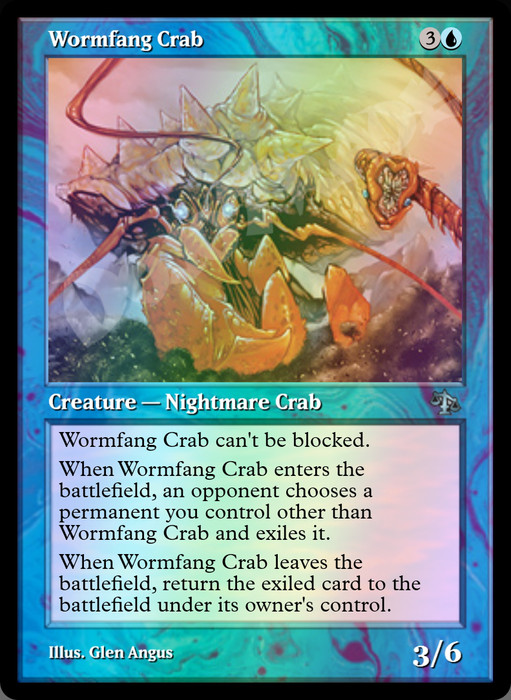 Wormfang Crab FOIL