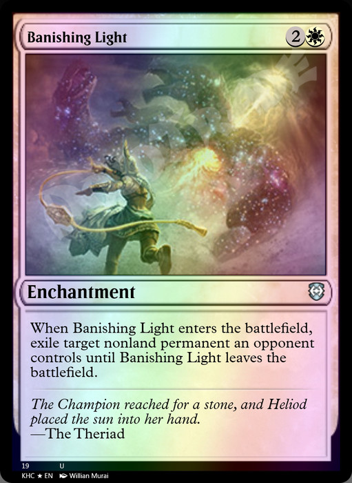 Banishing Light FOIL