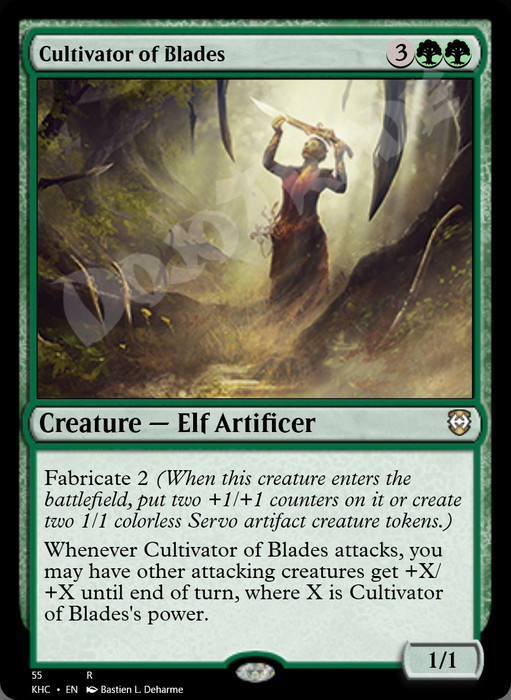 Cultivator of Blades