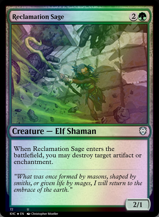 Reclamation Sage FOIL