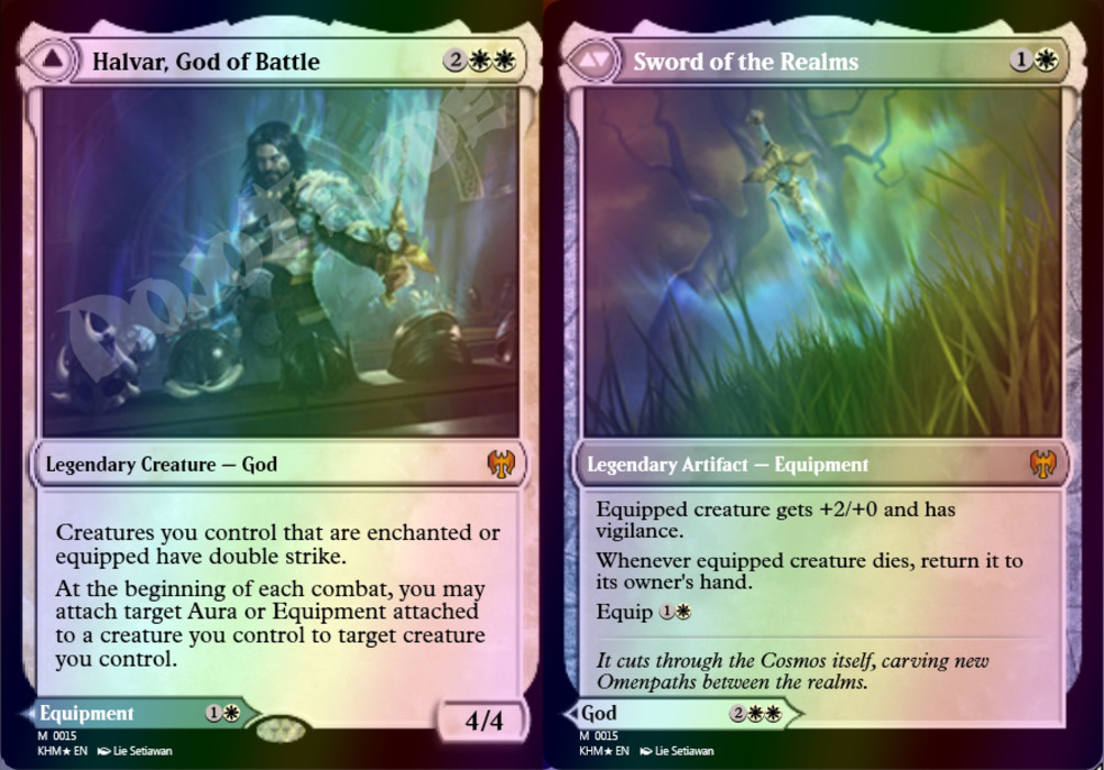 Halvar, God of Battle FOIL