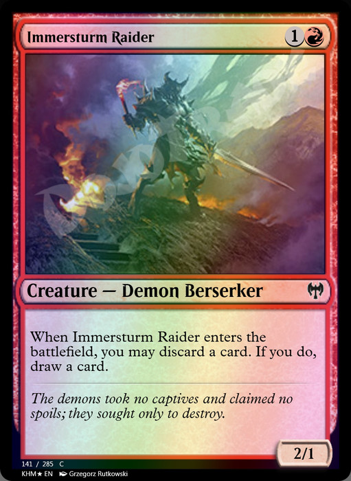 Immersturm Raider FOIL