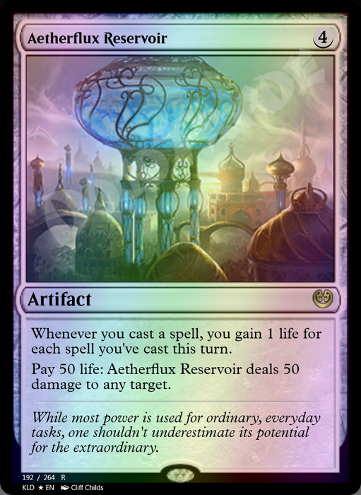 Aetherflux Reservoir FOIL