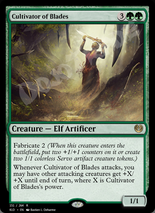 Cultivator of Blades