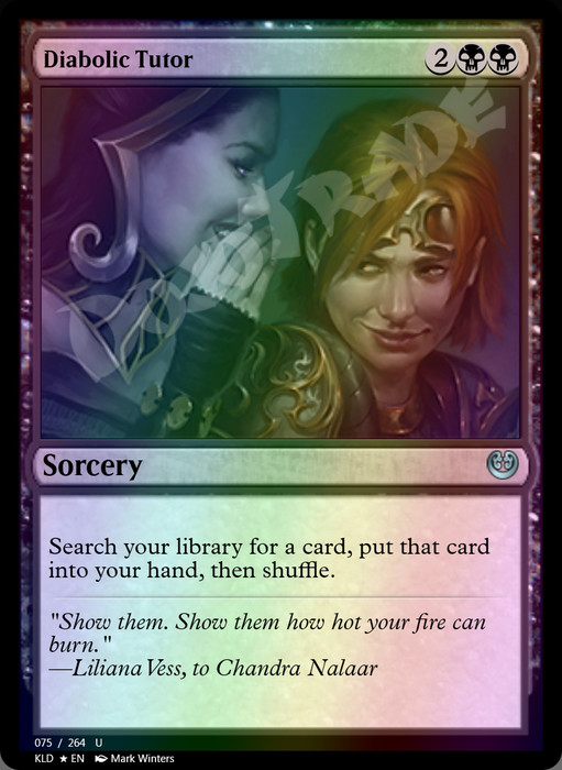 Diabolic Tutor FOIL