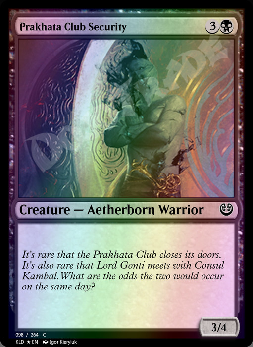 Prakhata Club Security FOIL