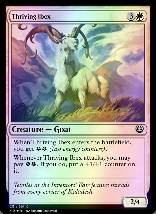 Thriving Ibex FOIL