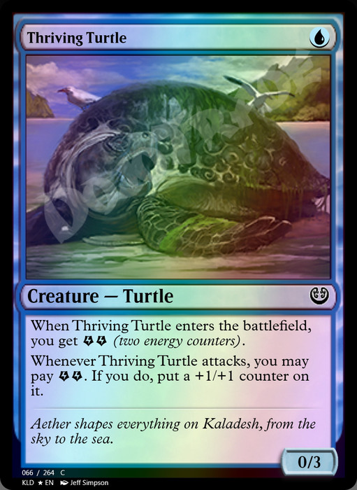 Thriving Turtle FOIL