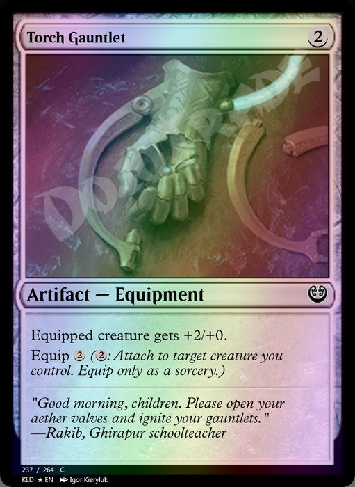 Torch Gauntlet FOIL