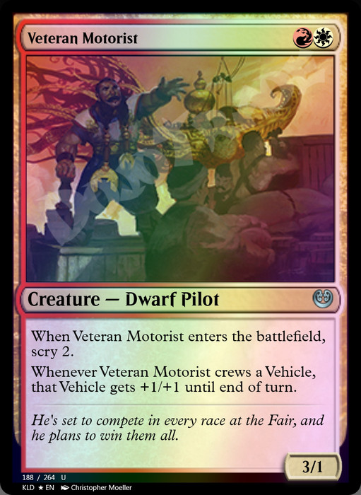 Veteran Motorist FOIL