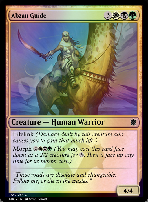 Abzan Guide FOIL