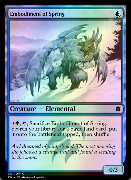 Embodiment of Spring FOIL