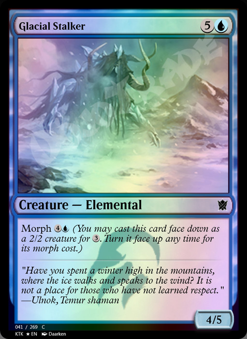 Glacial Stalker FOIL